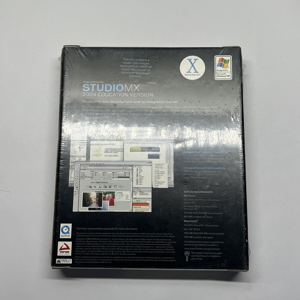 Studio MX 2004 Education Version