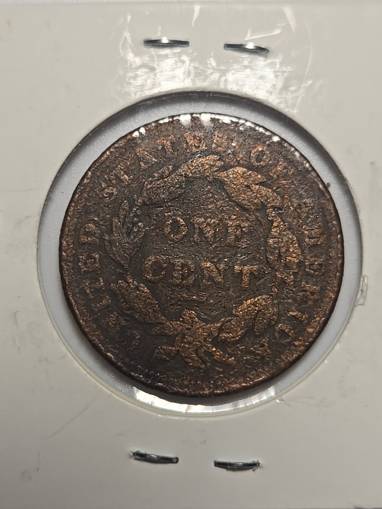 1838 Coronet Head Large Cent