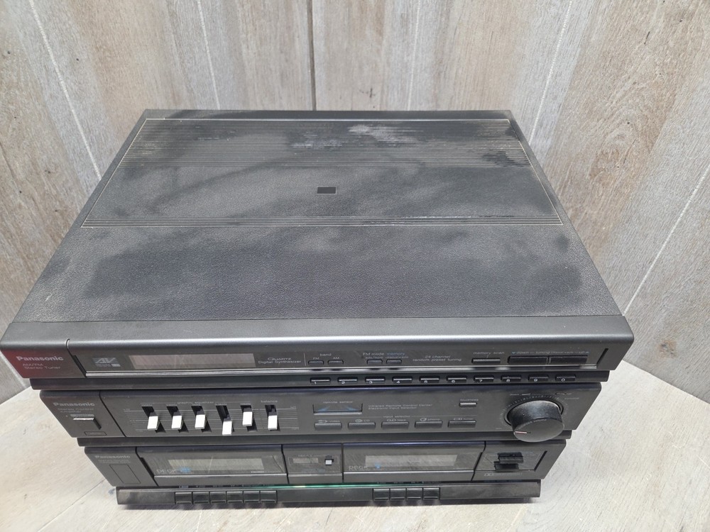 Panasonic SA-H80 Tuner Cassette Control Amplifier. Tested And Works!