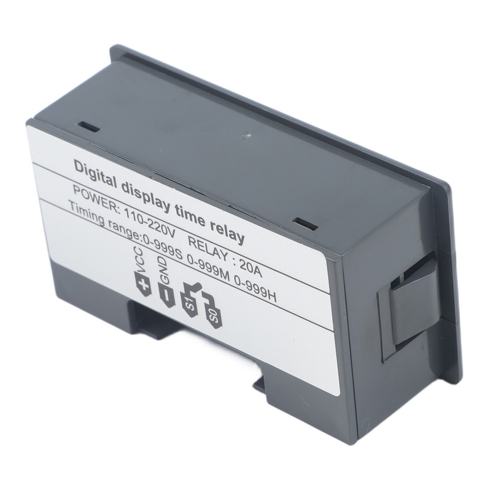 Cycle Timer Digital Delay Relay Programmable 110220V 20A with LED Display