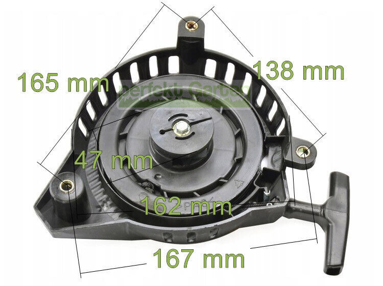 Pull Starter for Pike 5406 Lawn Mowers (Select Models Only) / 543001002