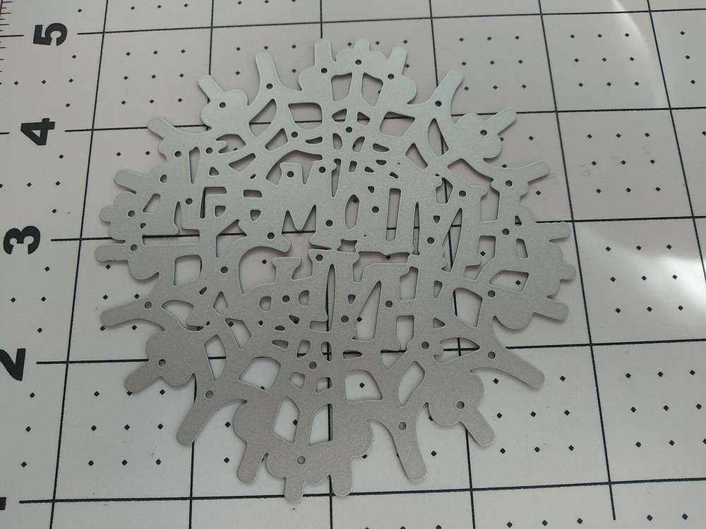 Universal Thin cut Metal Die Cut Tool Happy Halloween title spider web gate goth