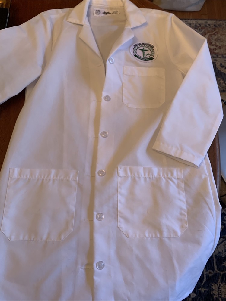 cintas white lab coat XS-RG