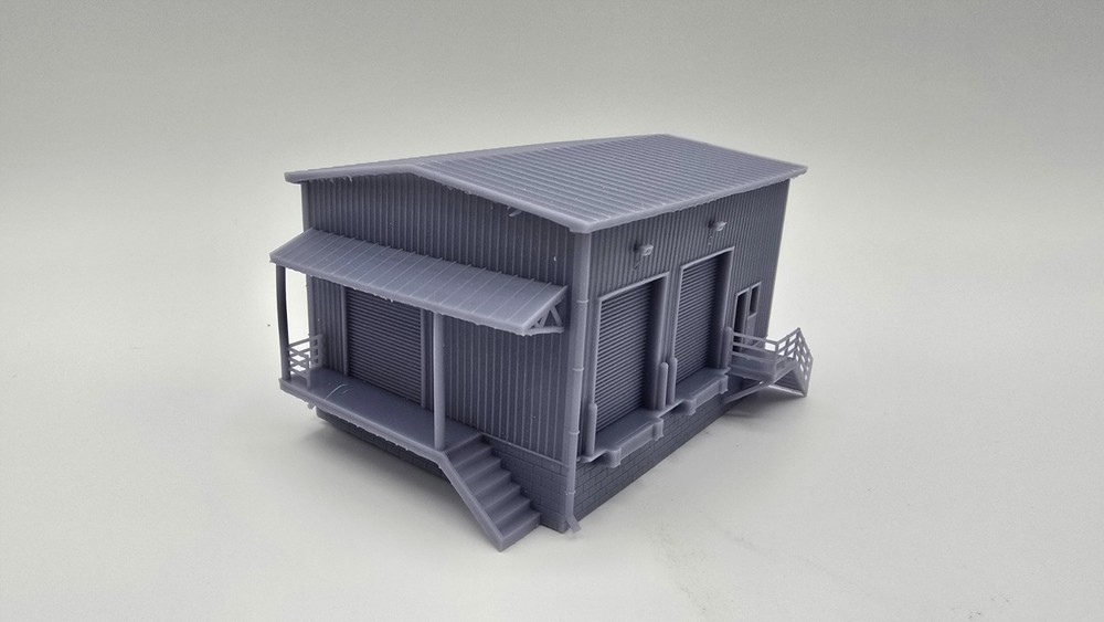 N Scale Freight Warehouse 1:160 Building