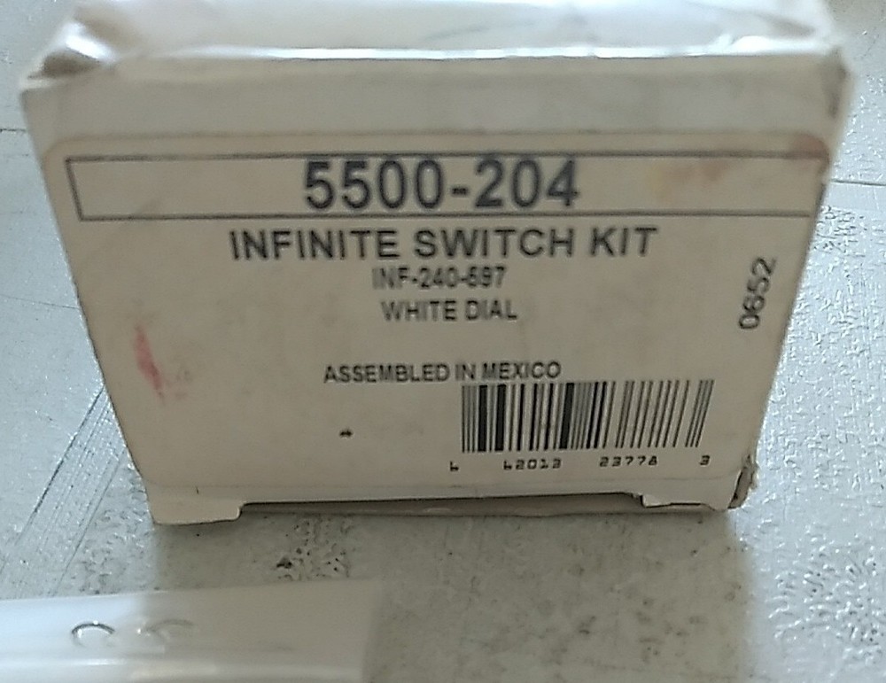 Robertshaw 5500-204 240V infinite control Uni-kit