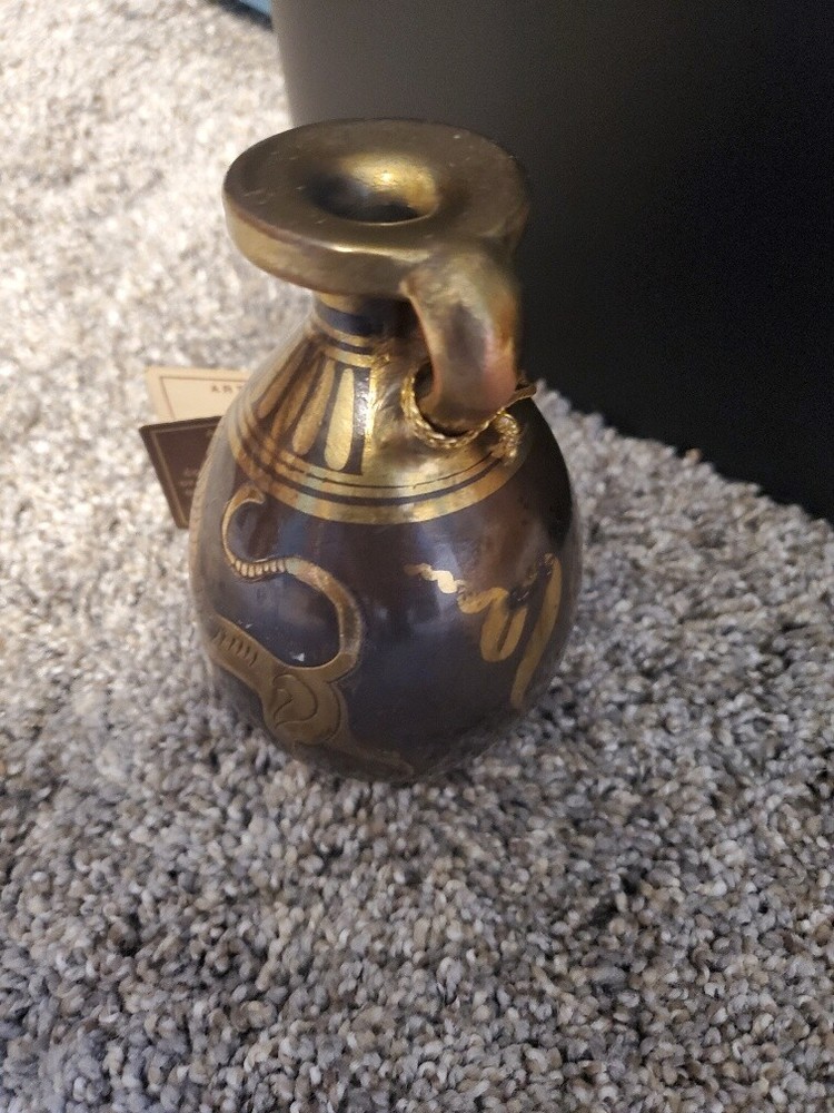 Knossos Bronze Coated Small Vase