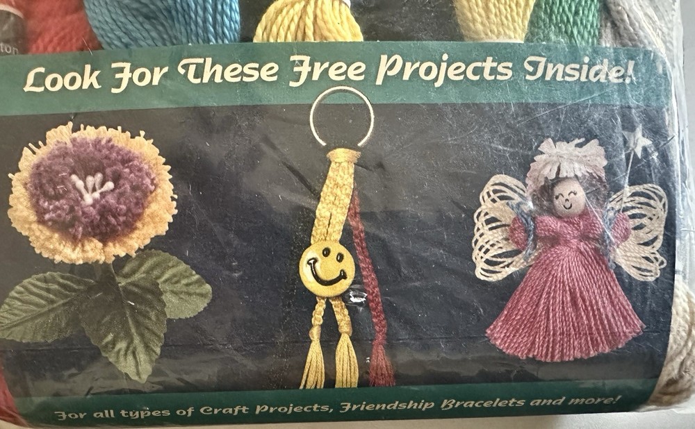 DMC Craft Thread Non-divisibile 33 Skeins For Crafting Projects Multicolor