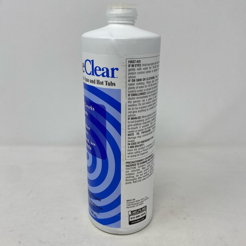Pristine Blue PristineClear Water Clarifier 32 oz - Blue/White