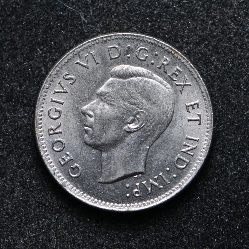 1937 Canada Five Cent Dot CH BU+ (cn15669)