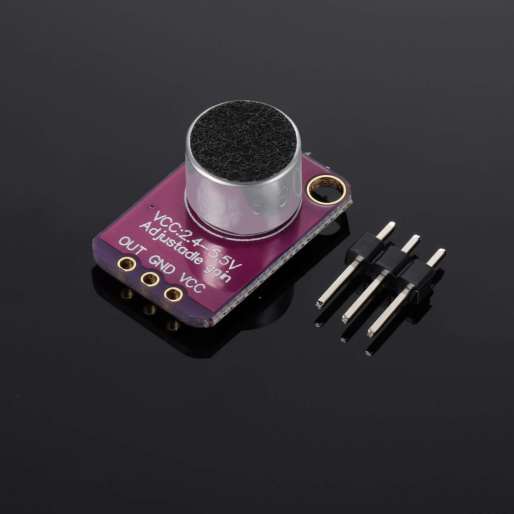 10 Pieces Electret Microphone Amplifier Adjustable MAX4466 Module Microphone Pre