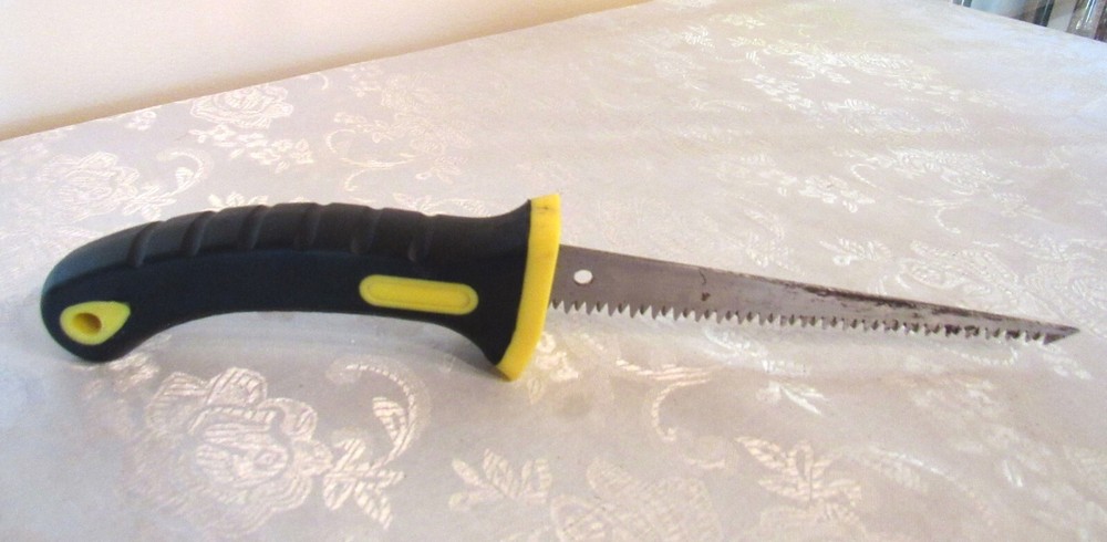 6 1/4" Rubber Handle Key-Hole Pruning Saw