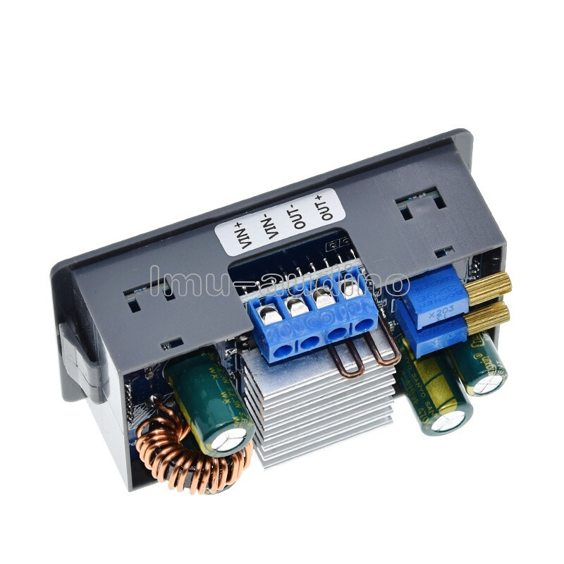 Adjustable Car DCDC Buck Boost Power Supply Module Constant Volt DC5.030V LCD