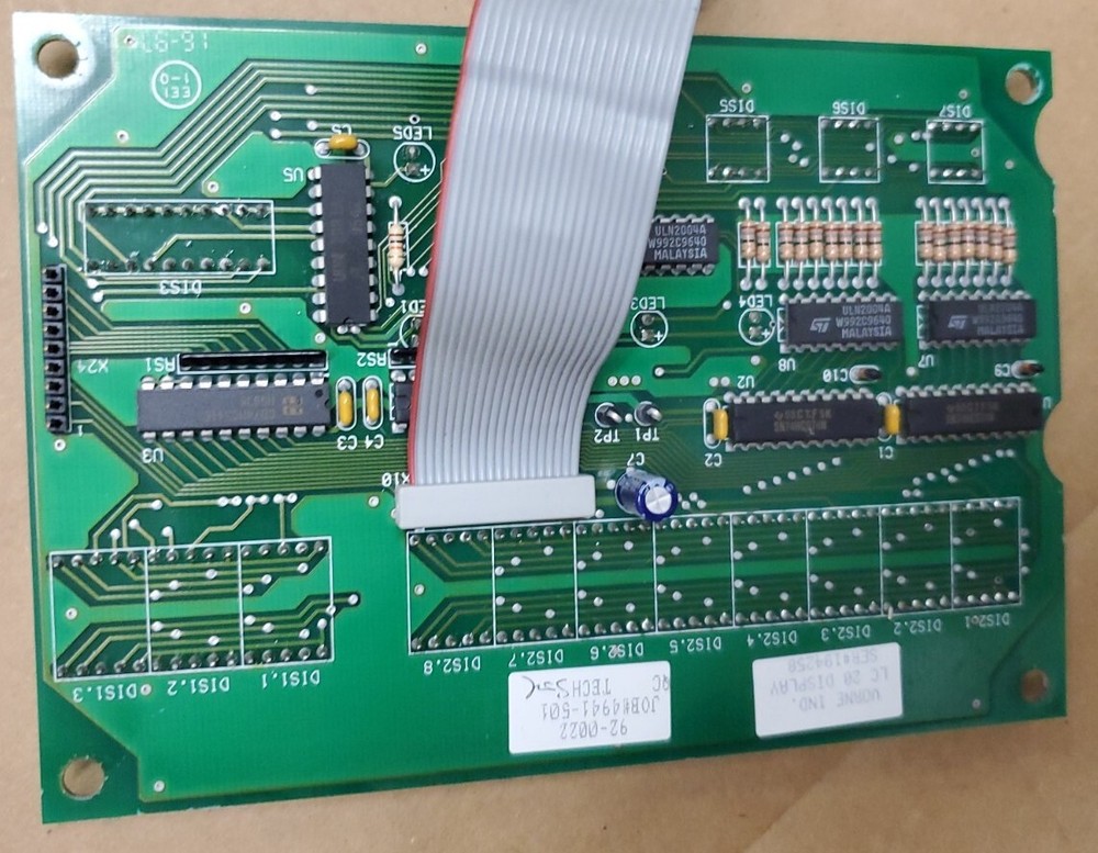 STAHL Folder Interface Display Card Vorne LC 20 90-0158-02