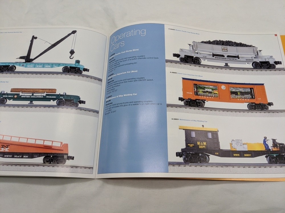 Lionel 2008 Ready To Run Catalog Trains
