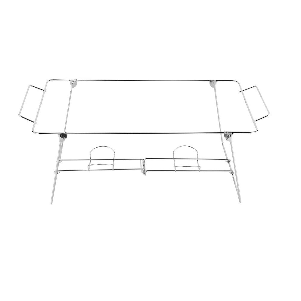 12pcs Foldable Chafing?Wire Racks Full Size Catering Buffet Stand Serving Tray