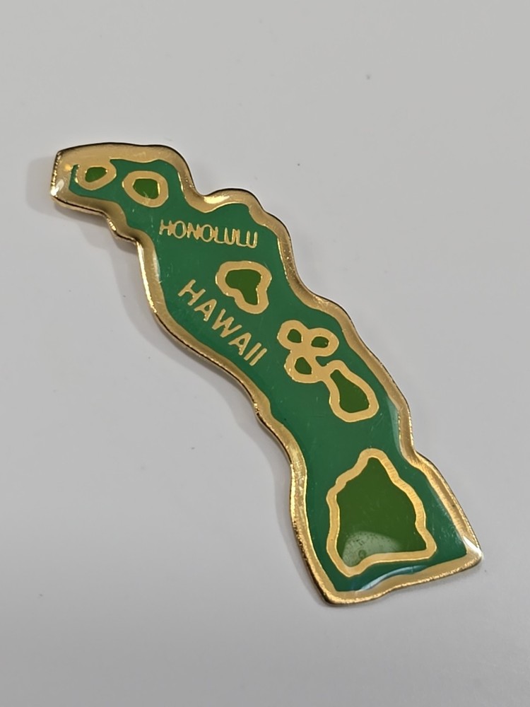 Hawaii Islands Souvenir Lapel Pin