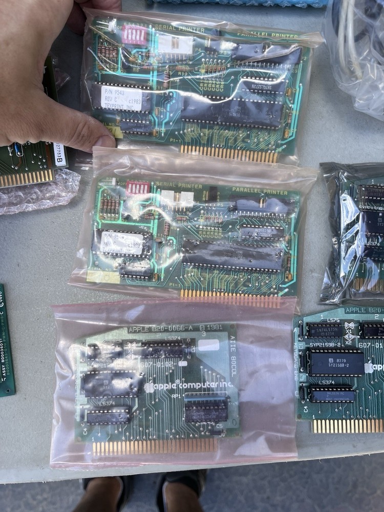 RARE Basis 108 Microcoputer Apple II Clone Computer Manual & 14 Interface Cards