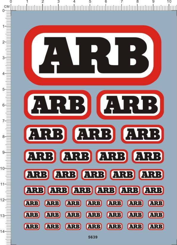 decals for ARB different scales model kits (5639)