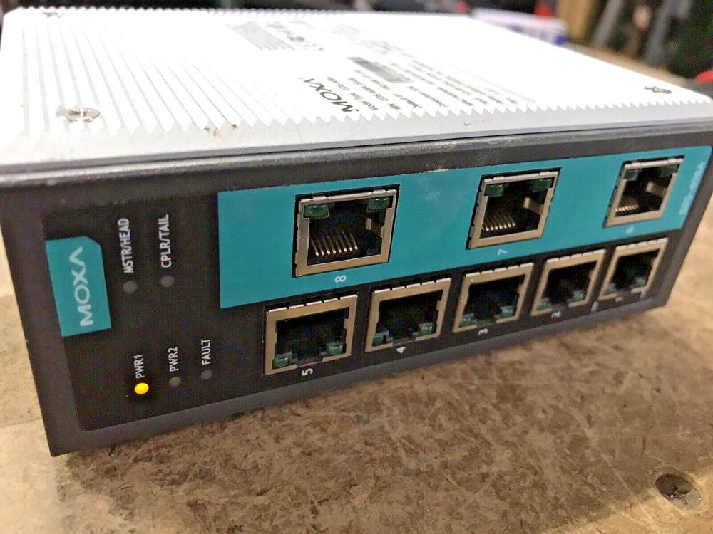 MOXA model EDS-408A Managed Ethernet Switch