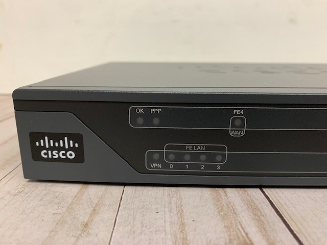 CISCO861-K9 Cisco Wired Router 4 Port New