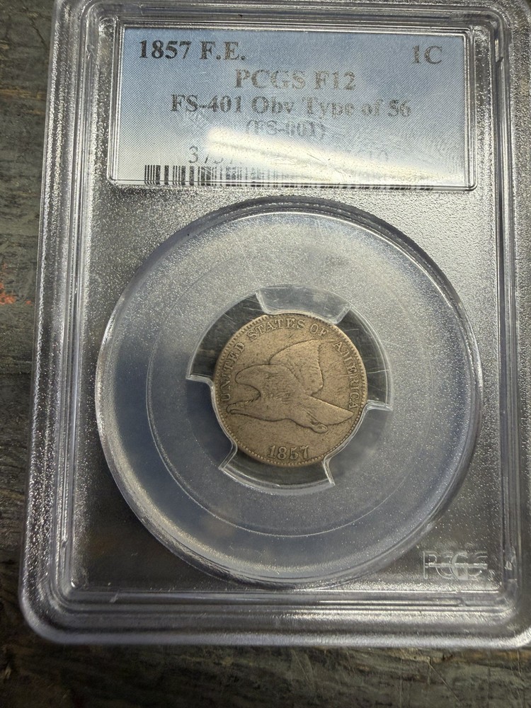 1857 Flying Eagle F12