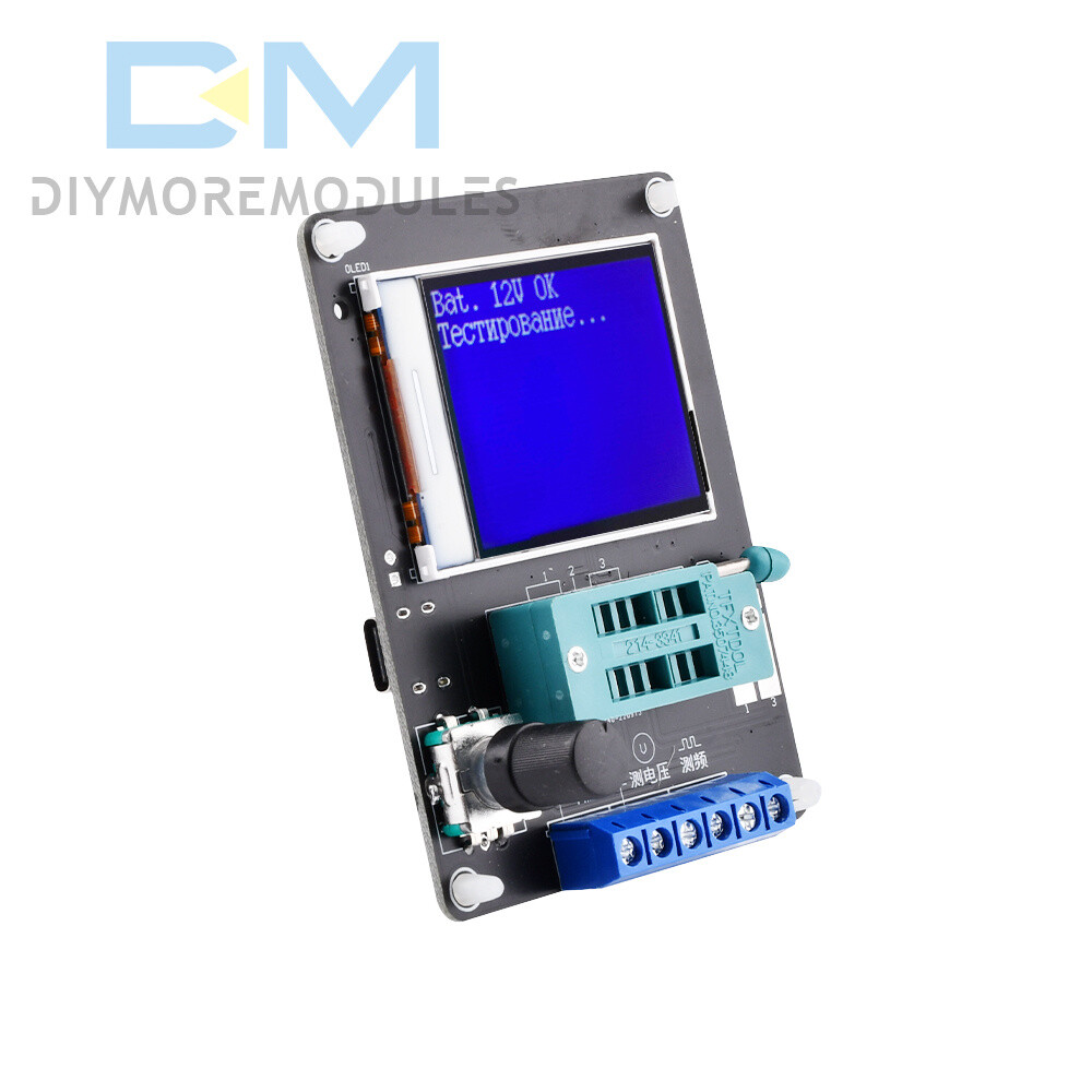GM328A Transistor Tester Diode Capacitance Inductance ESR Volt Frequency Meter