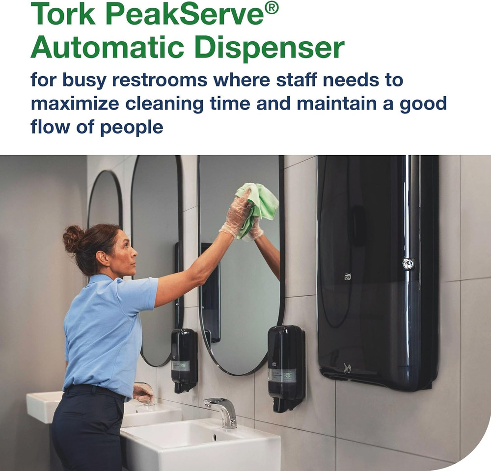 Peakserve Automatic Continuous Paper Hand Towel Dispenser White H5, High Capacit