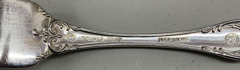 Towle Sterling Silver Flatware, Debussy, Dinner Fork, 7 1/2 inches