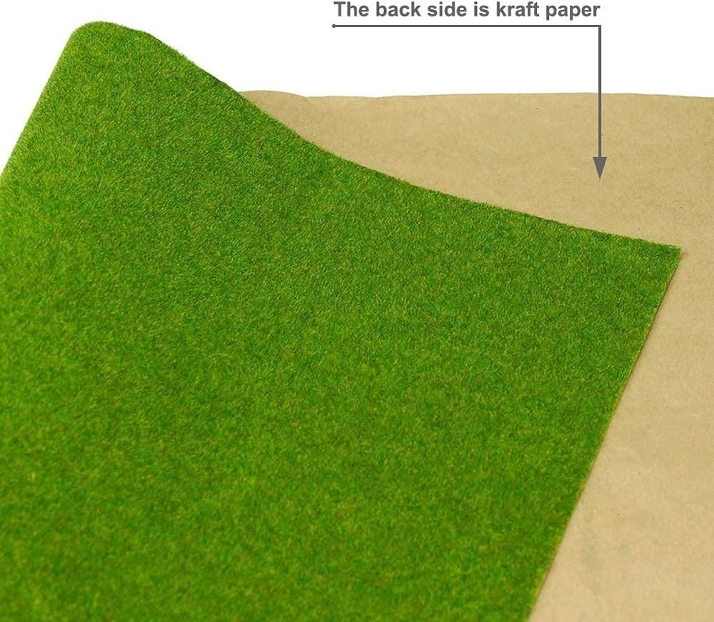 Durable Grass Green Model Mat 40 x 100cm - Elevate Your Decorative Projects