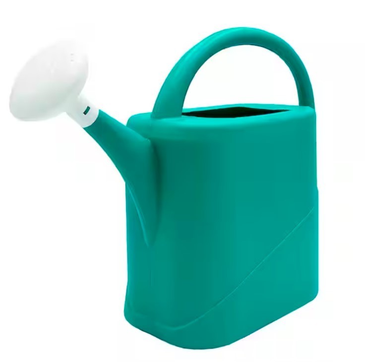 Spring Green Plastic Watering Can, 2 Gal.