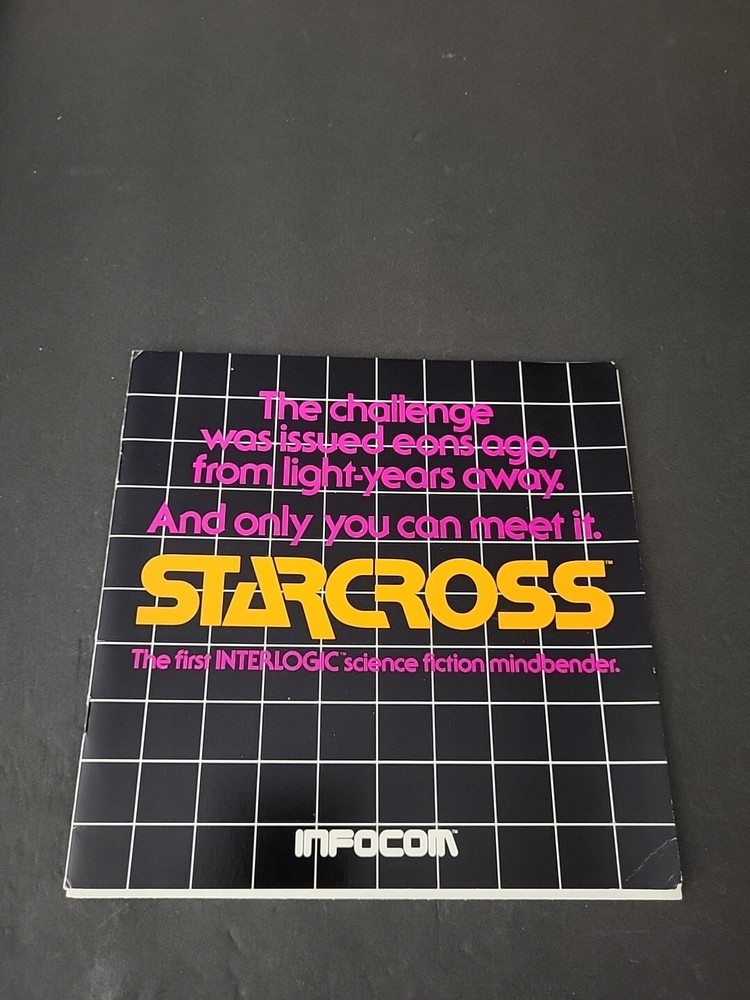Starcross Instruction Booklet And Poster