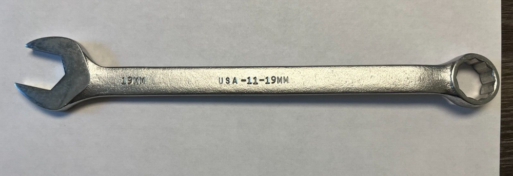 WRIGHT 11-19MM COMBINATION WRENCH 19MM *USA*