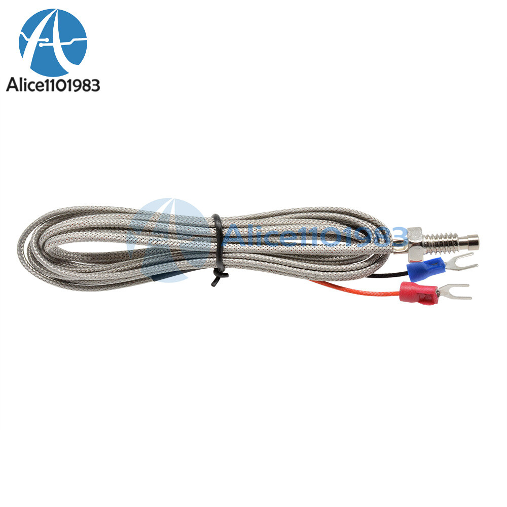 2M 6.6ft K Type Thermocouple Control Temperature Controller 0-800C Sensor Probe