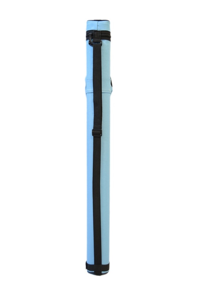 Delta MACARON 1x1 Hard Pool Cue Case Sky Blue.