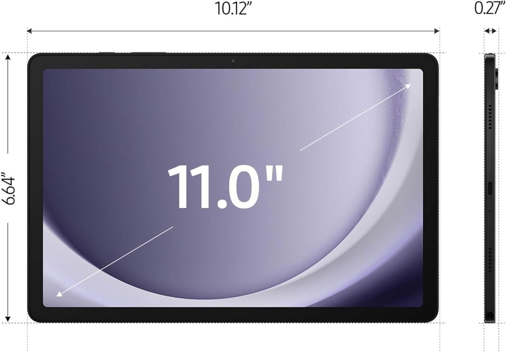 TiKeDa 2 Pack Screen Protector for Samsung Galaxy Tab A9 Plus 11 Inch Clear