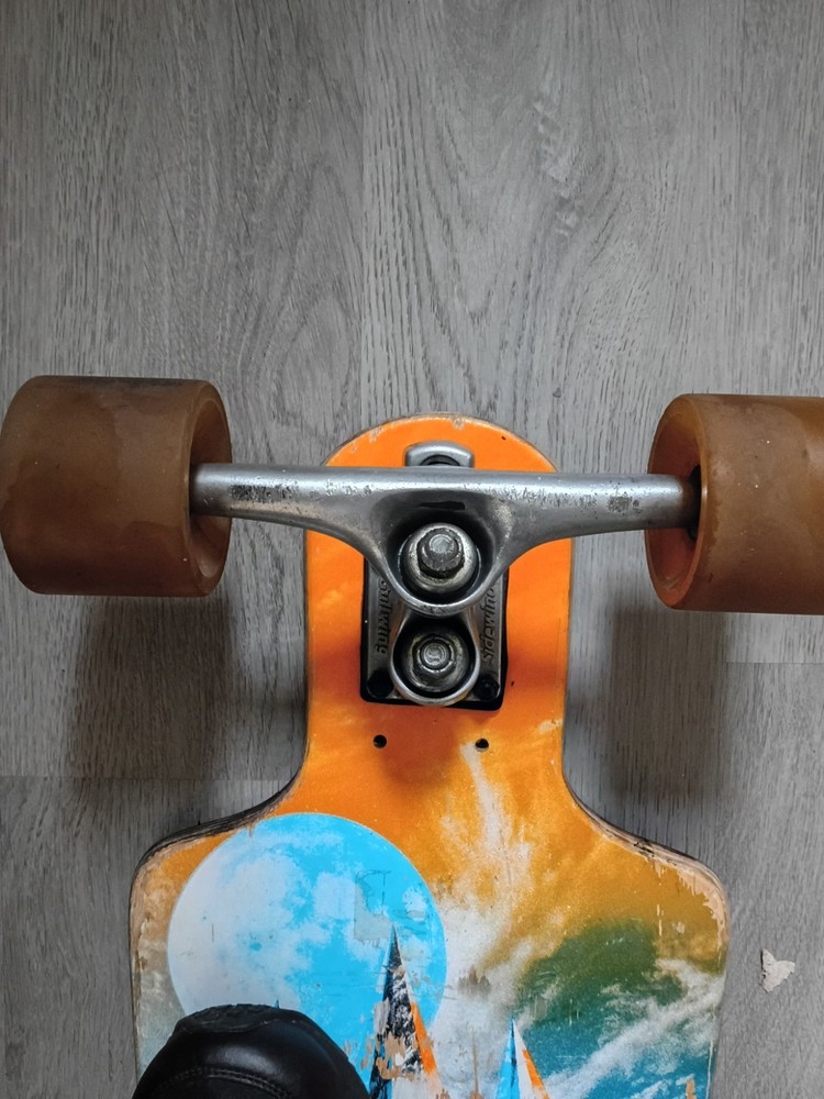 sector 9 longboard with goldwing double trucks