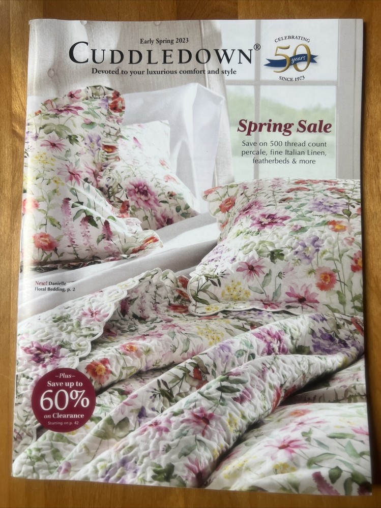 CUDDLEDOWN Catalog - Early Spring 2023