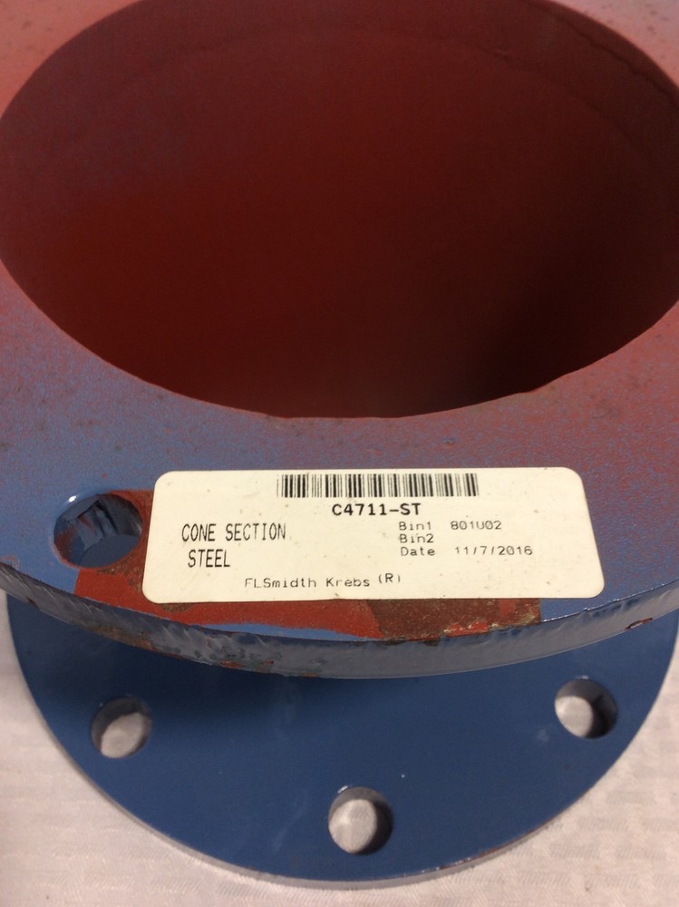 KREBS HYDROCYCLONE CONE C4711ST STEEL