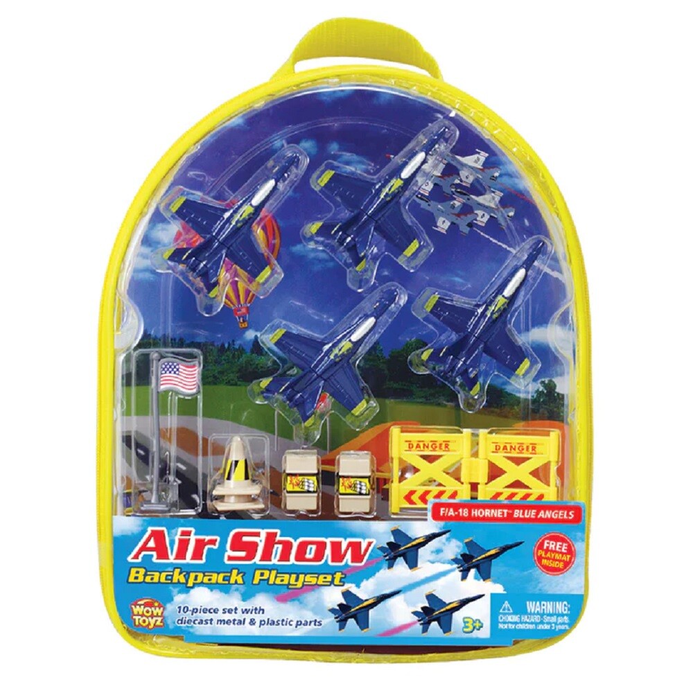 F-18 Blue Angels Backpack Playset- WTBPF18