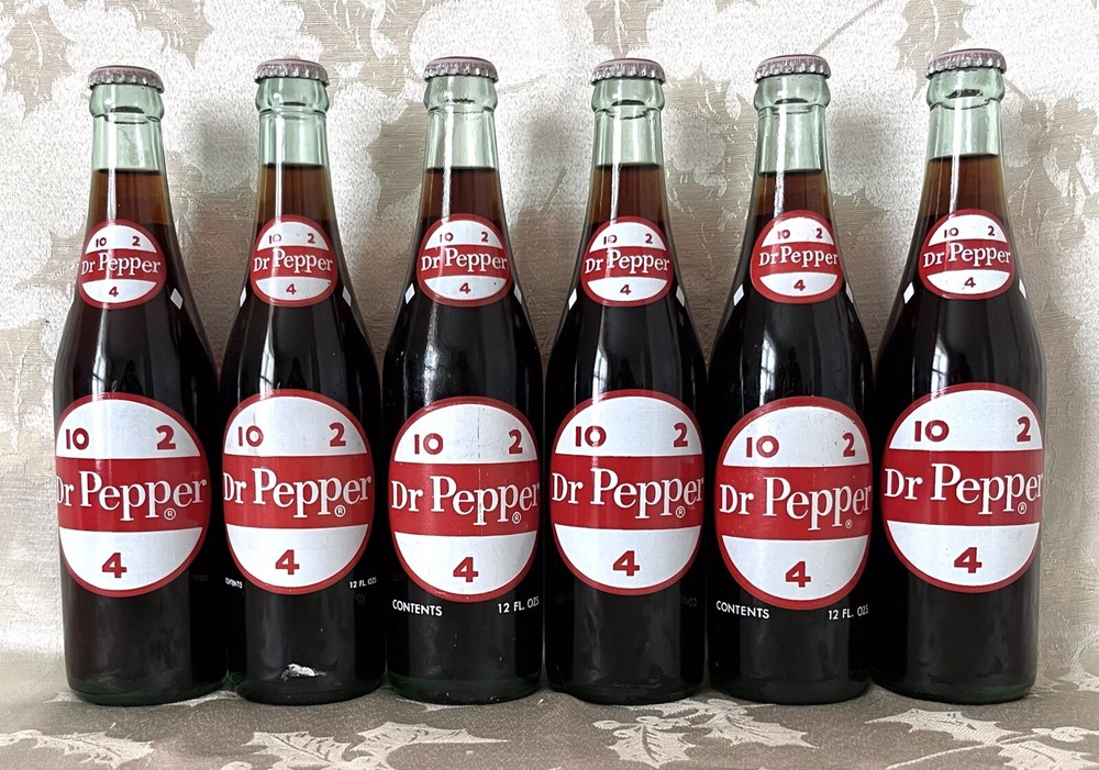 VINTAGE 12oz DR PEPPER 6-PACK CARRIER