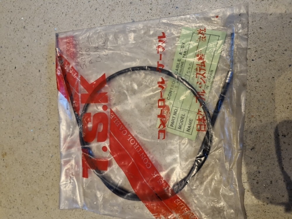 Suzuki A100 Choke Starter Cable NOS