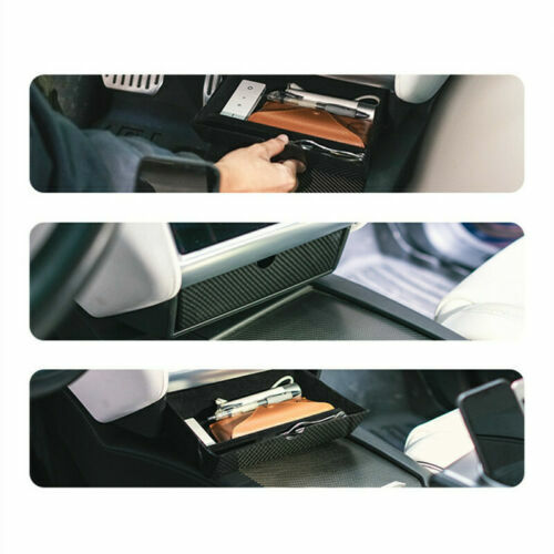 For Tesla Model X Model S 2012-18 Car Center Console Storage Box organizer Case