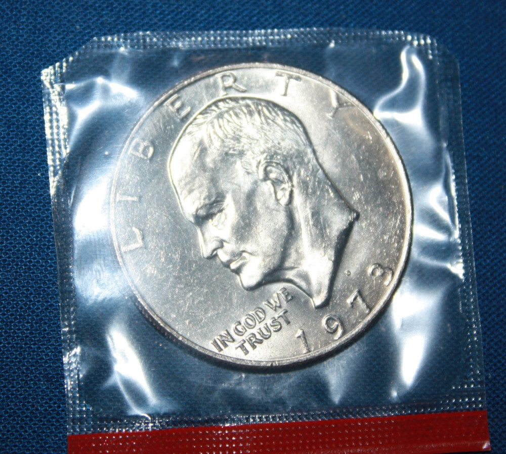 $1   1973-D Eisenhower dollar Mint Set cello IKE