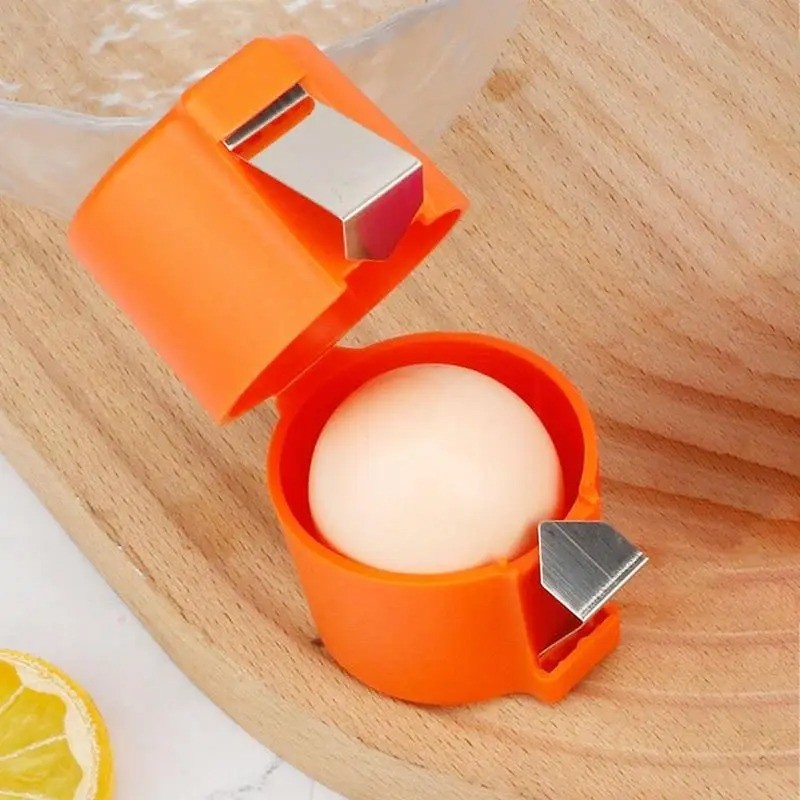 Share Egg Cracker Tool Egg Breaker Manual Shell Separator Opener Kitchen Tools