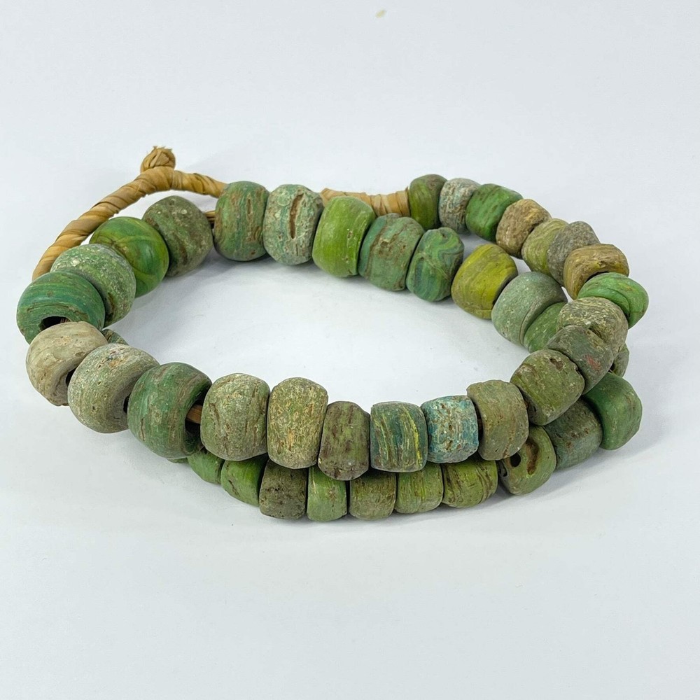 Hebron Green Trade Beads