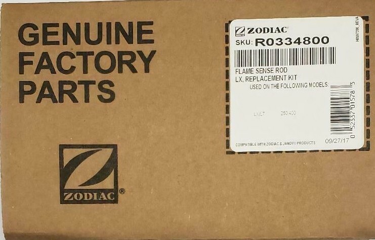 Zodiac R0334800 Flame Sense Rod Replacement for Zodiac Jandy LX/LT Pool and Spa