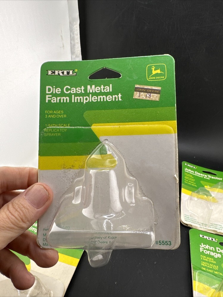 John Deere Toys Empty Boxes