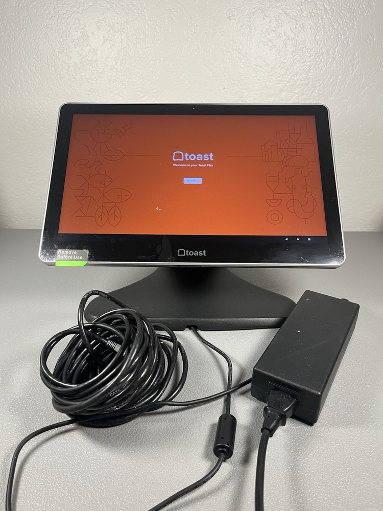 Toast Flex TT200 POS System Touch Screen 14” With Power Cord