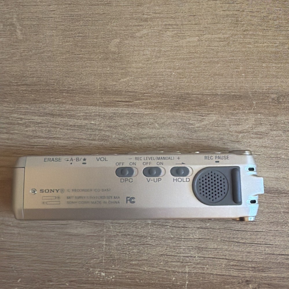 Sony ICD-SX57 Digital Handheld Digital Transcriber / Recorder, WORKING