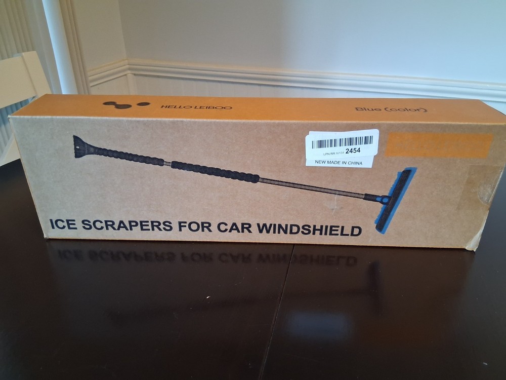 Hello Leiboo Windshield Ice Scraper Brush 52"